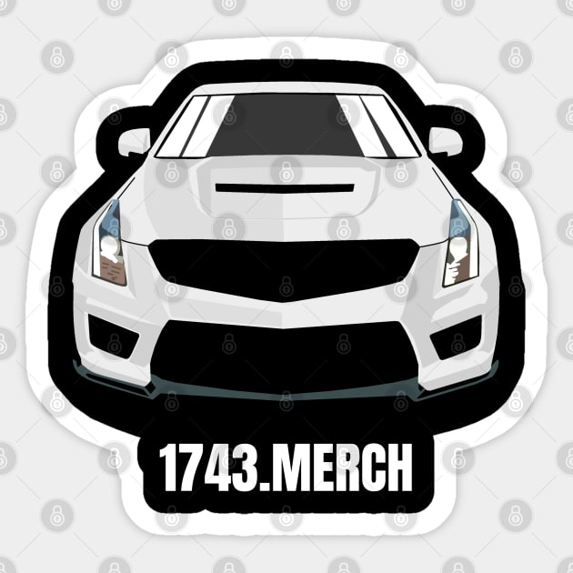 cadillac cts v Sticker by Rebellion Store